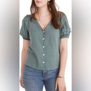 Madewell Pembroke Top - Blue